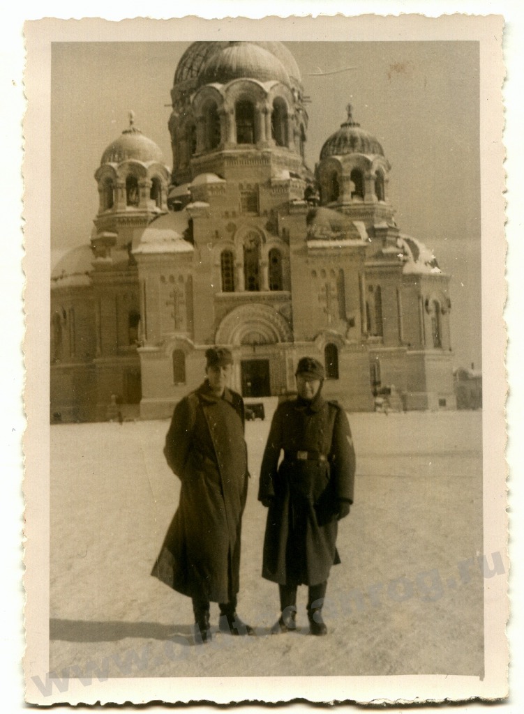 Собор в Новочеркасске зимой